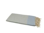 Hamamtuch Baumwolle naturbeige hellblau 501331.jpg