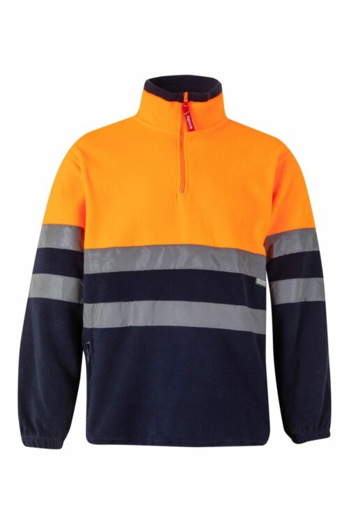 Fleece Pullover 2-farbig Warnschutzkleidung ♂